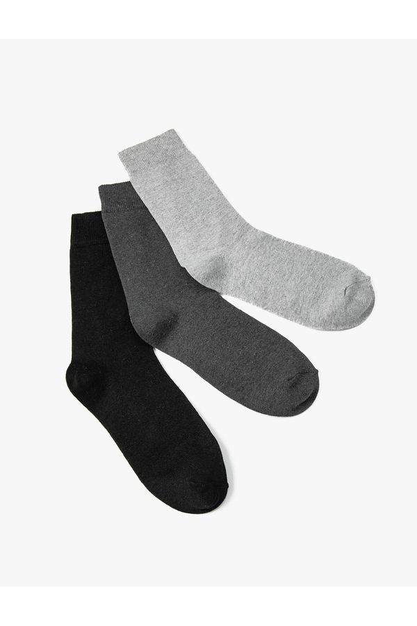Koton Koton Basic 3-Piece Socks Set
