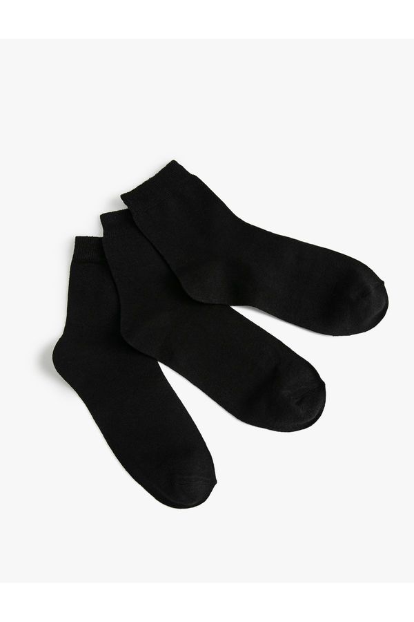 Koton Koton Basic 3-Piece Socks Set