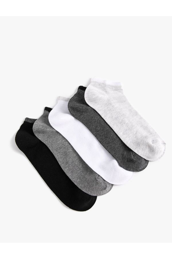 Koton Koton Basic 5-Piece Booties Socks Set Multi Color
