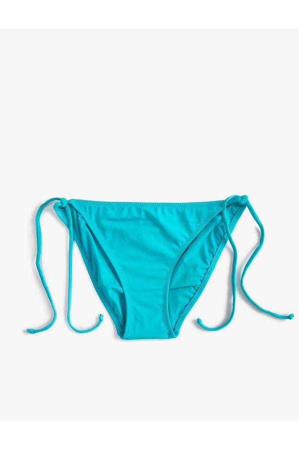 Koton Koton Basic Bikini Bottoms with Tie Detail on the Sides.