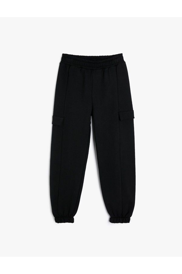 Koton Koton Basic Jogger Sweatpants Pocket Detailed Elastic Waist