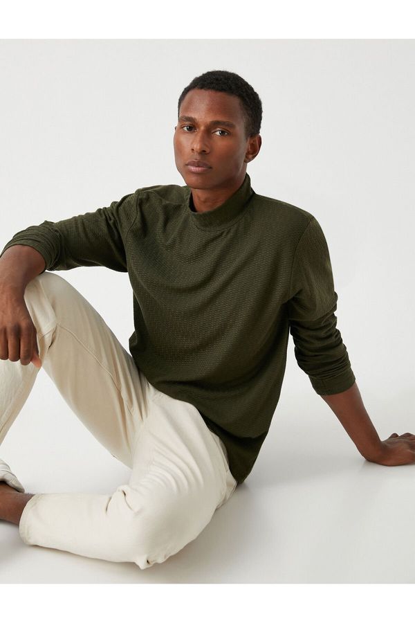 Koton Koton Basic Sweater Half Turtleneck