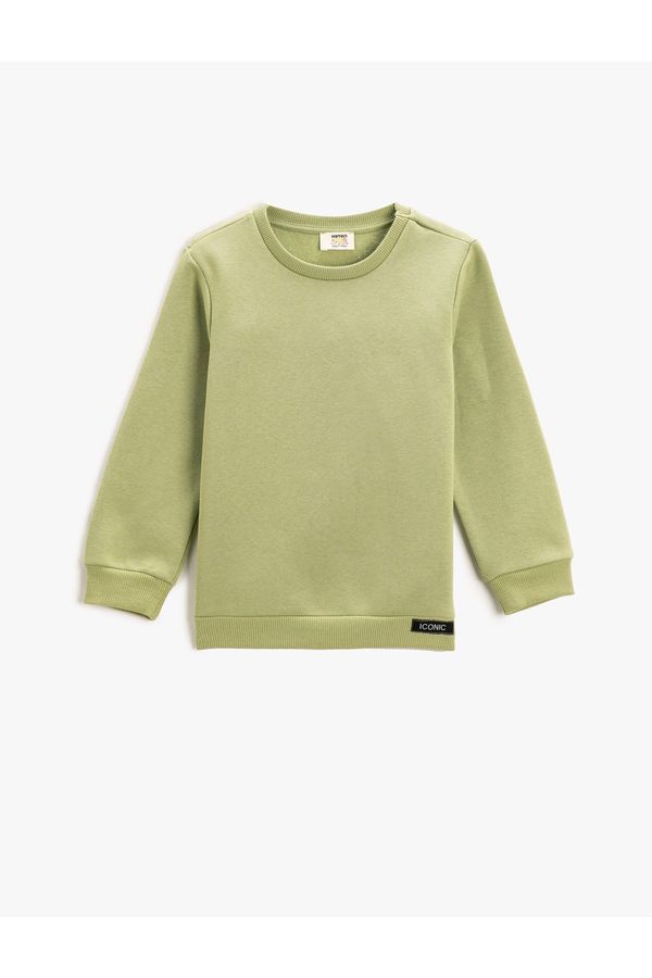 Koton Koton Basic Sweatshirt Crew Neck