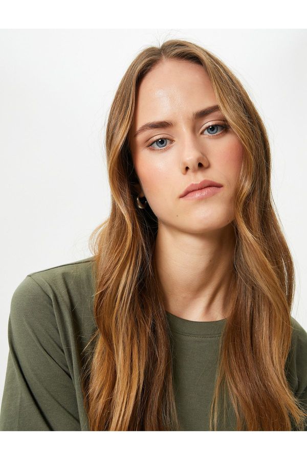 Koton Koton Basic T-Shirt Short Sleeve Cotton