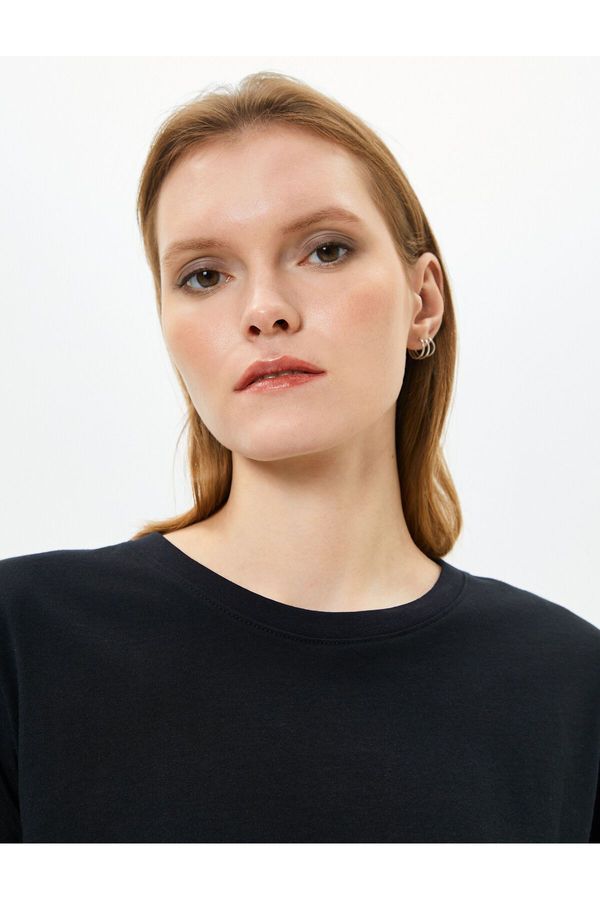 Koton Koton Basic T-Shirt Short Sleeve Crew Neck Cotton