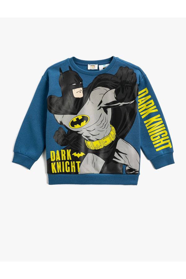 Koton Koton Batman Sweatshirt Printed Licensed
