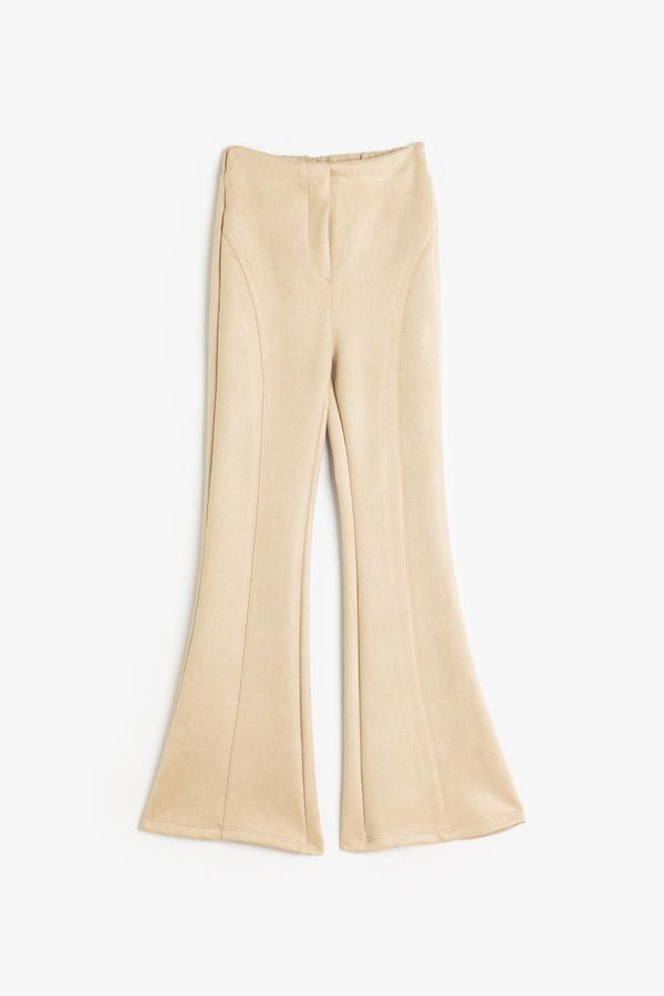 Koton Koton Beige Girl Trousers