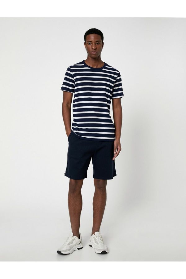 Koton Koton Bermuda Shorts with Pocket Detailed Tie Waist.