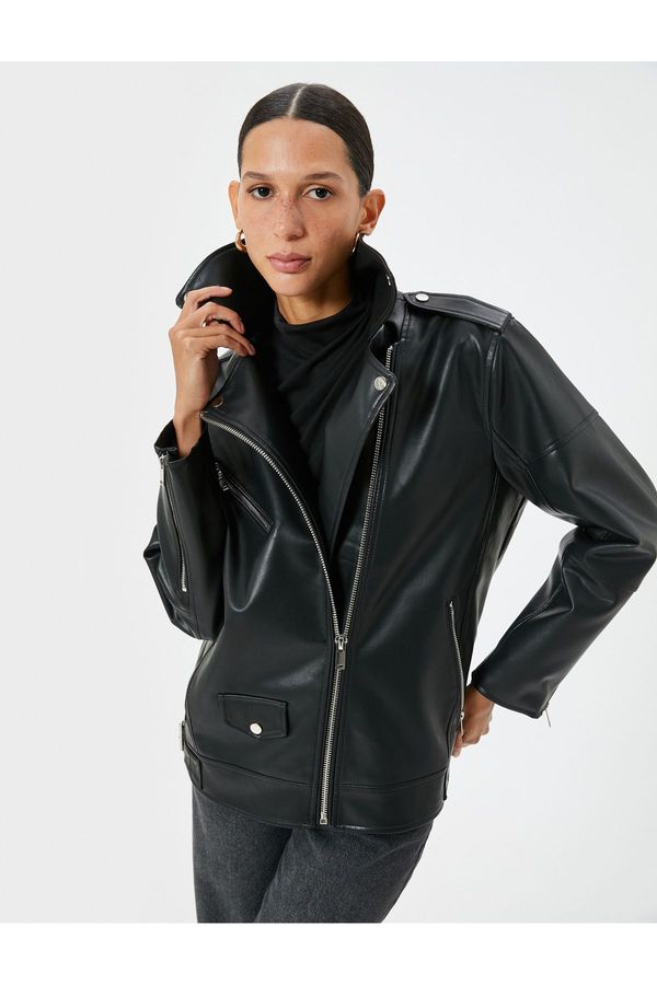 Koton Koton Black Women's Jacket