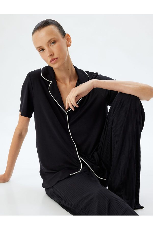 Koton Koton Black Women's Pajama Bottoms