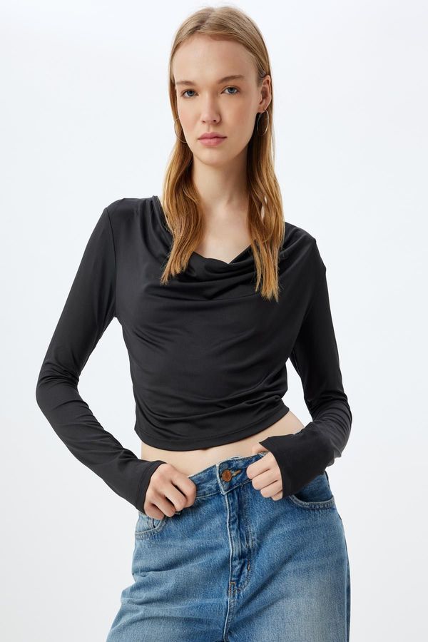 Koton Koton Black Youth T-Shirt