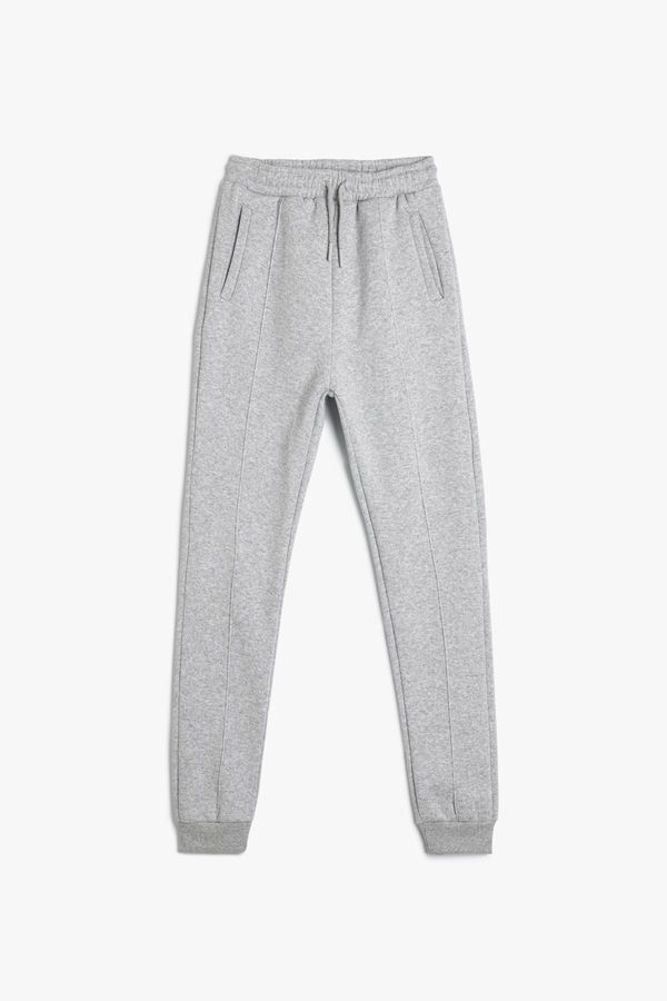 Koton Koton Boy's Gray Sweatpants