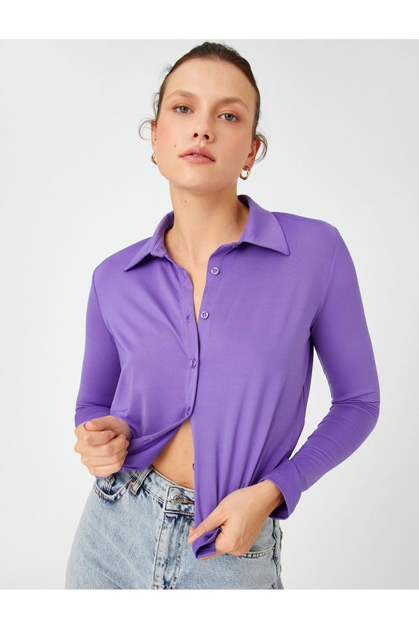 Koton Koton Buttoned Basic Shirt