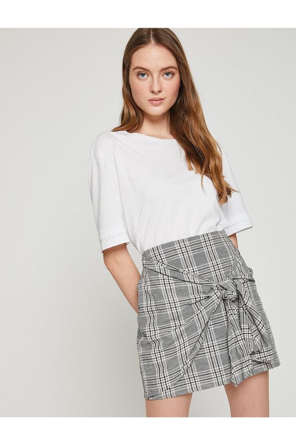 Koton Koton Checkered Skirt