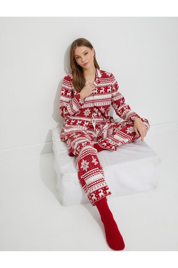 Koton Koton Christmas Themed Pajama Bottoms