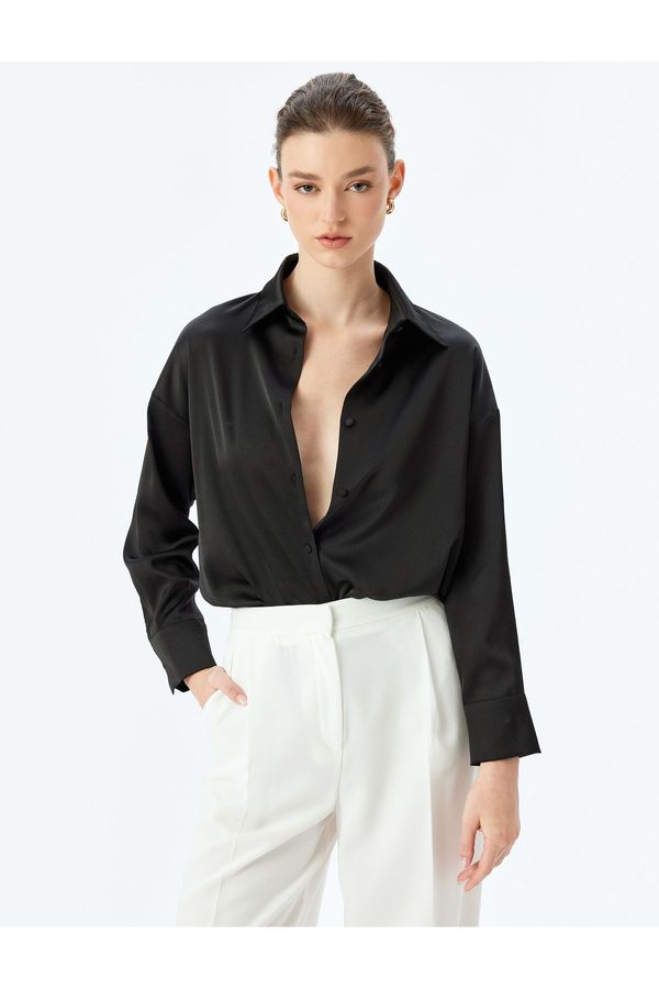 Koton Koton Classic Collar Regular Fit Long Sleeve Shirt