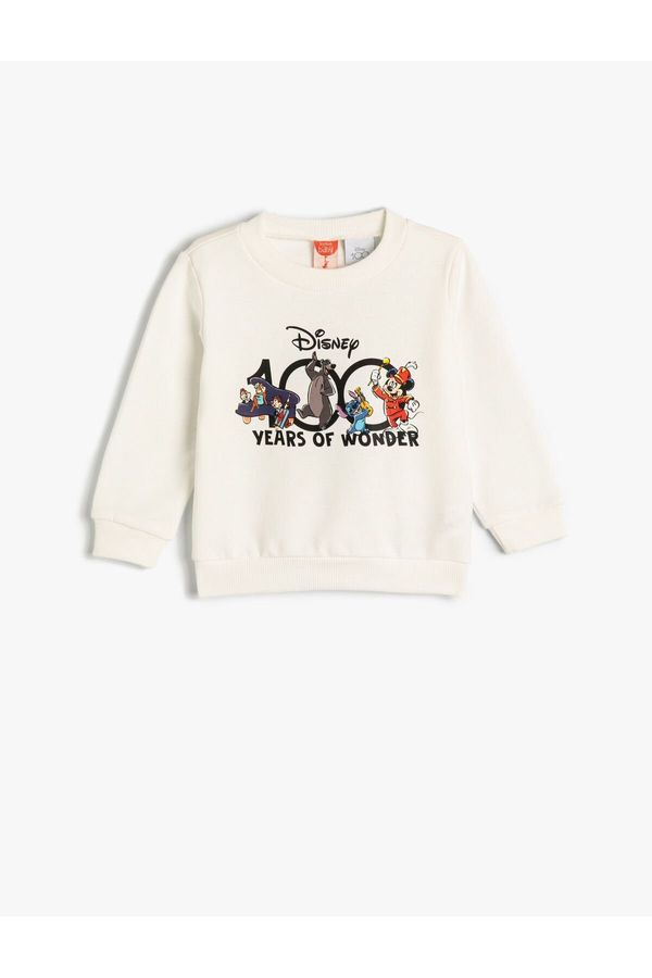 Koton Koton Disney 100Year Special Sweatshirt Printed Licensed Long Sleeve