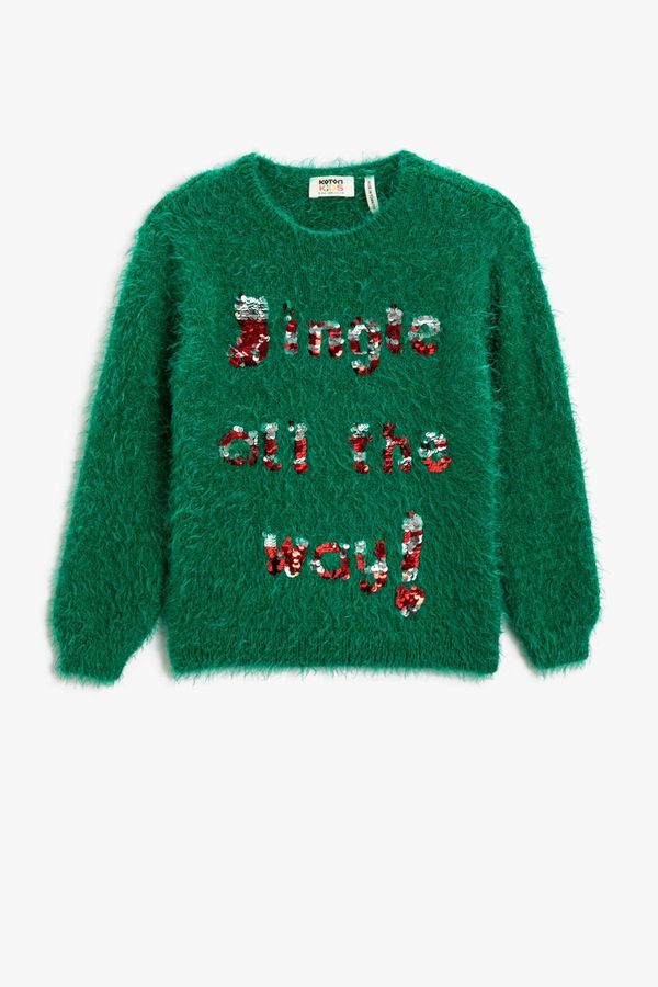 Koton Koton Girls Green Sweater