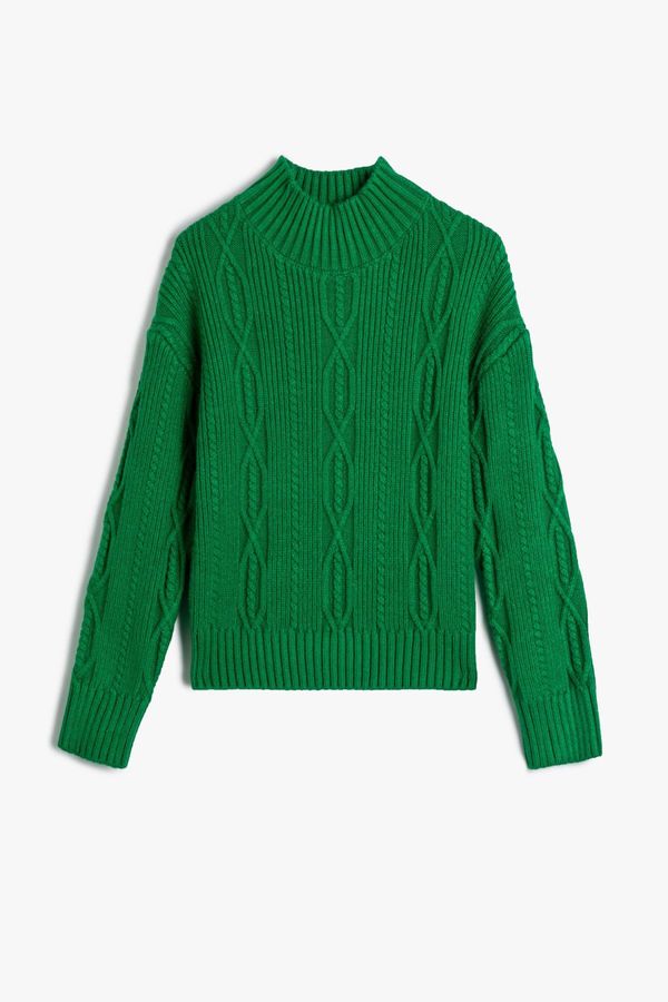 Koton Koton Girl's Green Sweater