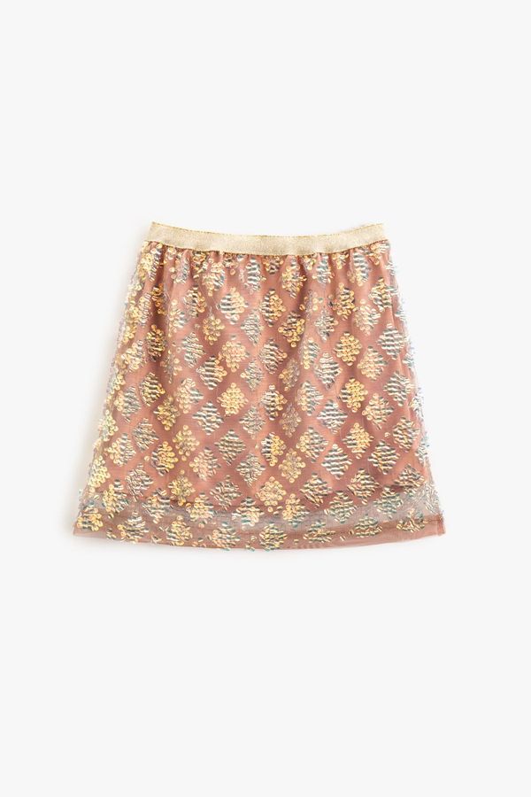 Koton Koton Girls' Patterned Skirt