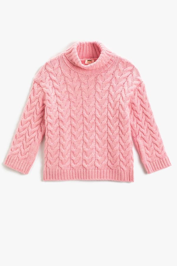 Koton Koton Girls' Pink Sweater