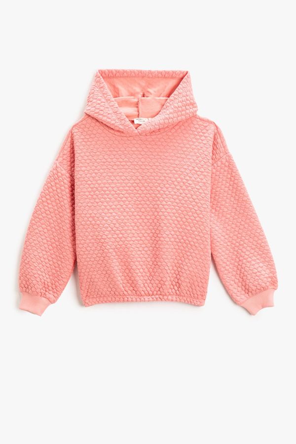 Koton Koton Girls' Pink Sweatshirt