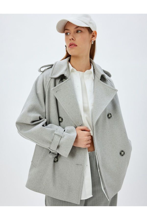 Koton Koton Gray Women's Coat