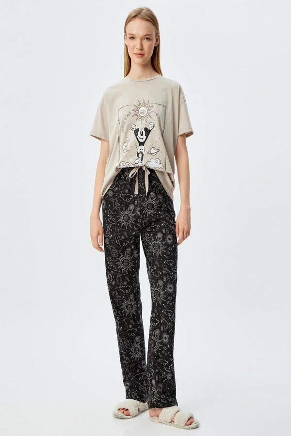 Koton Koton Gray Women's Pajama Set