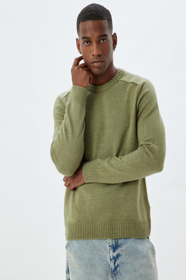 Koton Koton Green Men's Sweater