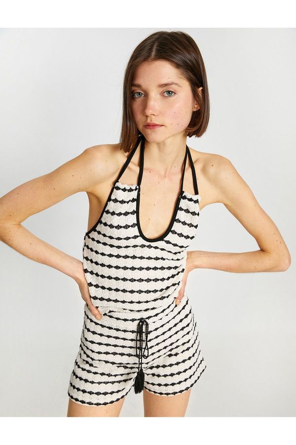 Koton Koton Halter Neck Knitted Undershirt