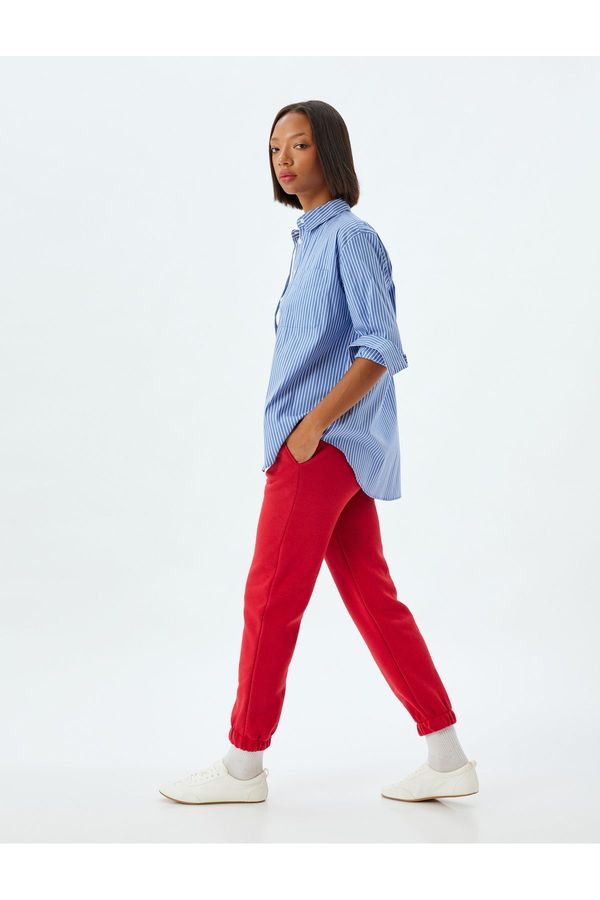 Koton Koton Jogger Sweatpants with Tie Waist Pocket