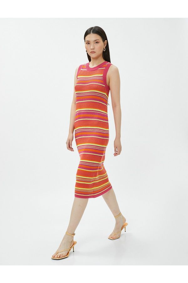 Koton Koton Knitwear Midi Length Dress