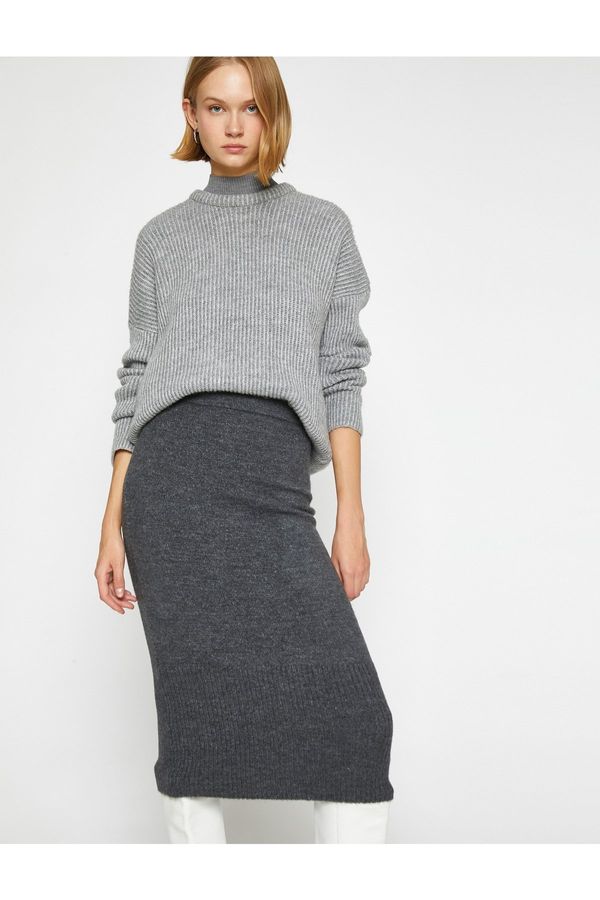 Koton Koton Knitwear Midi Skirt