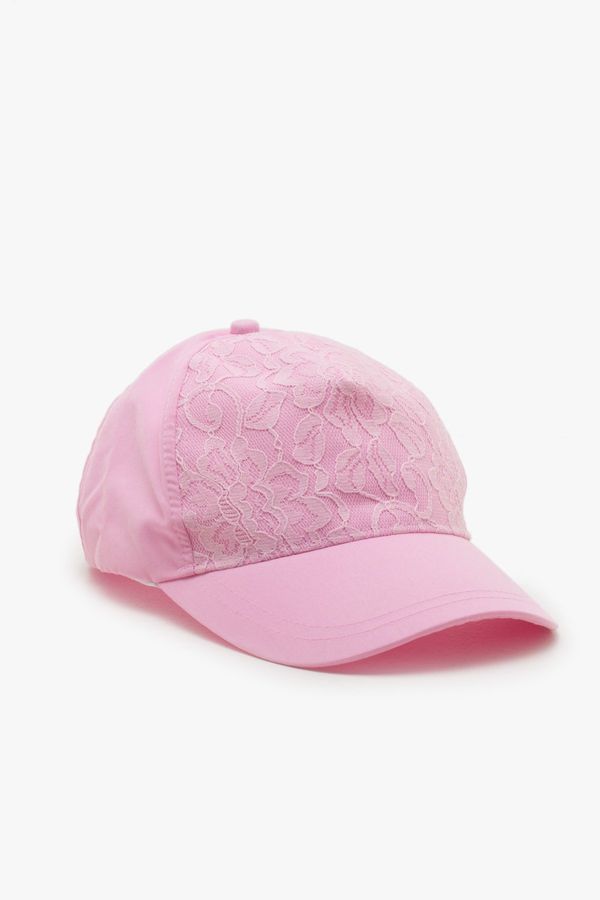 Koton Koton Lace Detailed Cap Hat
