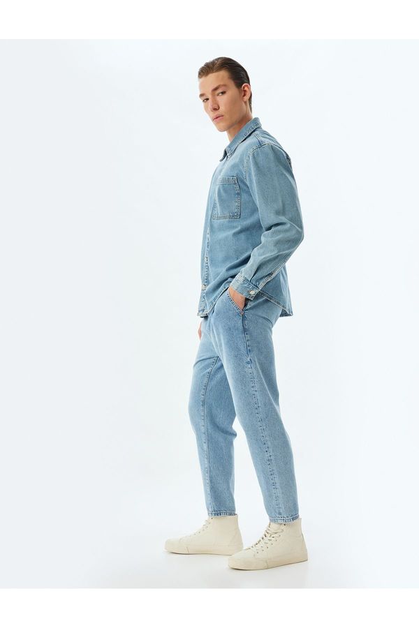 Koton Koton Loose Fit Jean Trousers - Steve Jean