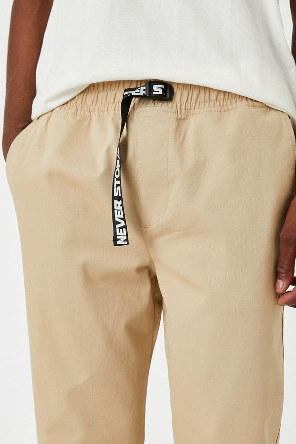 Koton Koton Men's Beige Trousers