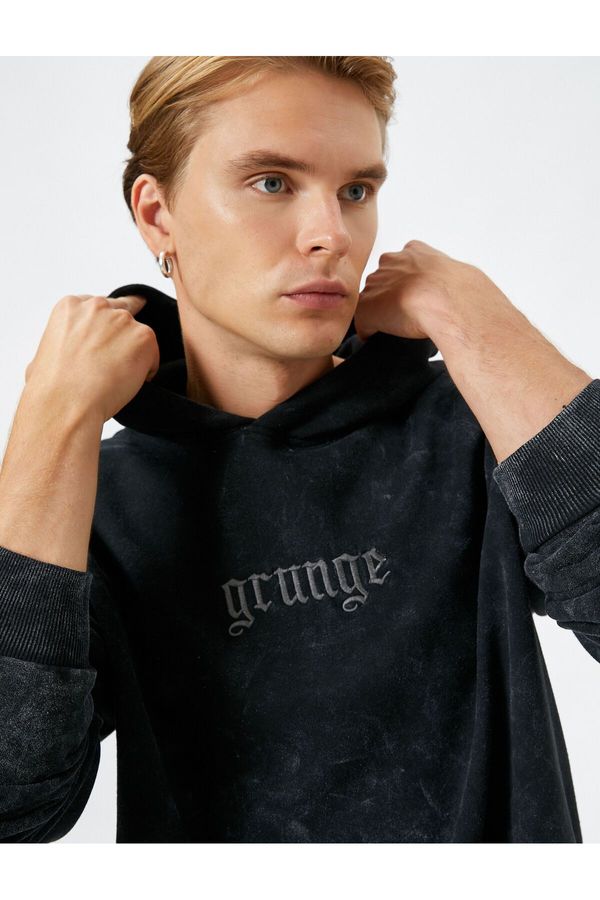 Koton Koton Men's Black Sweatshirt