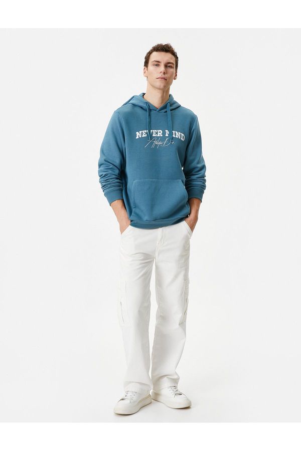 Koton Koton Men's Blue Sweatshirt