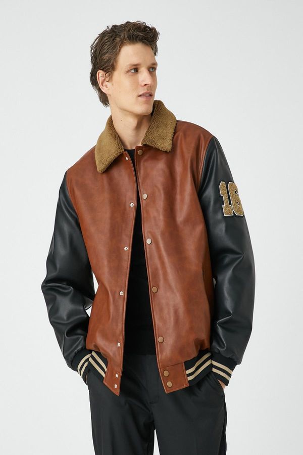 Koton Koton Men's Brown Jacket