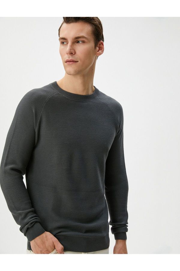 Koton Koton Men's Gray Sweater