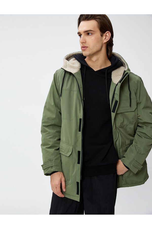 Koton Koton Men's Green Coat