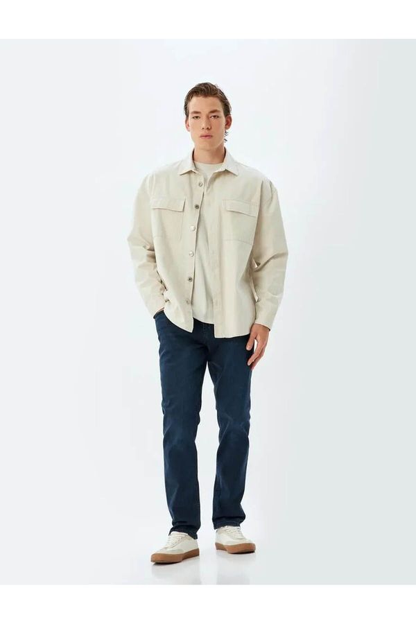 Koton Koton Men's Jeans Indigo 5wam40176nd Slim Fit - Brad Jean