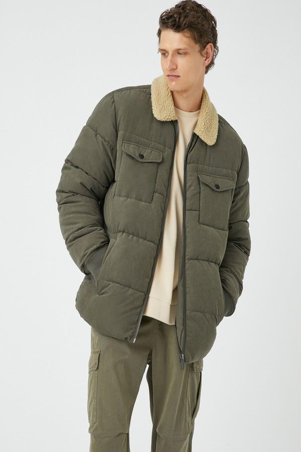 Koton Koton Men's Khaki Jacket