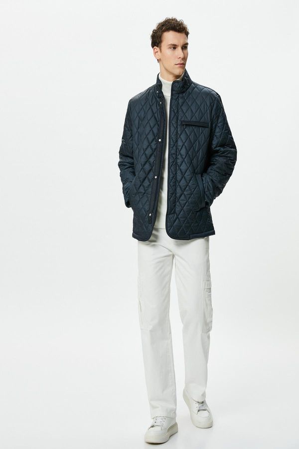 Koton Koton Men's Navy Blue Jacket