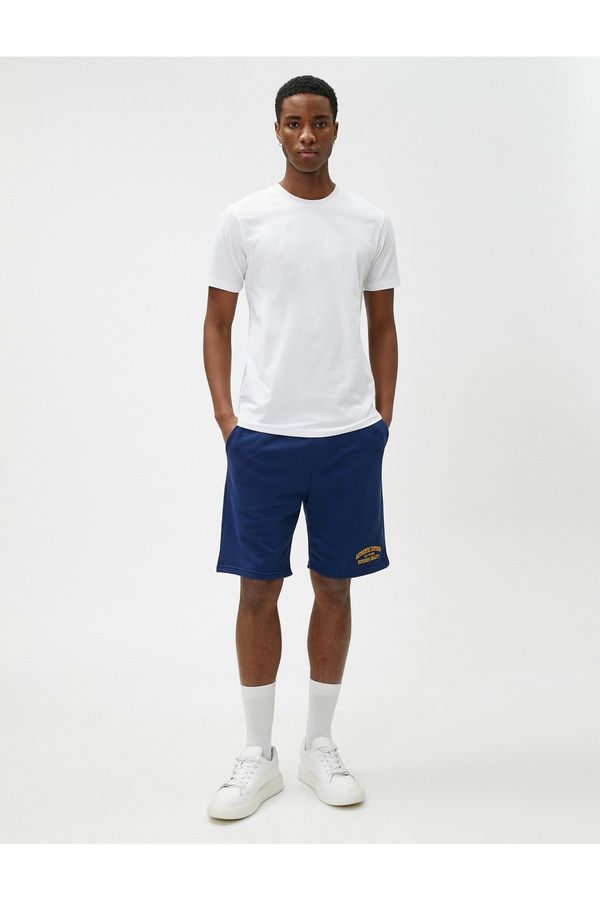 Koton Koton Men's Navy Blue Shorts & Bermudas