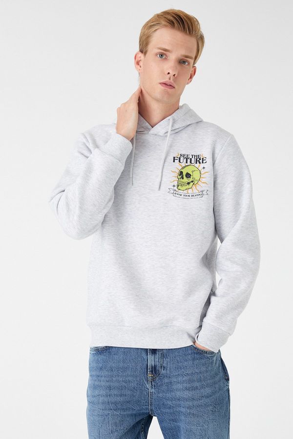 Koton Koton Men's Snow Melange Sweatshirt