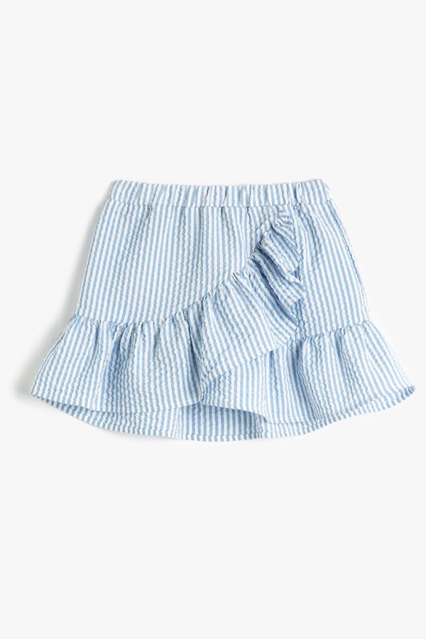 Koton Koton Mini Skirt Frilly Elastic Waist