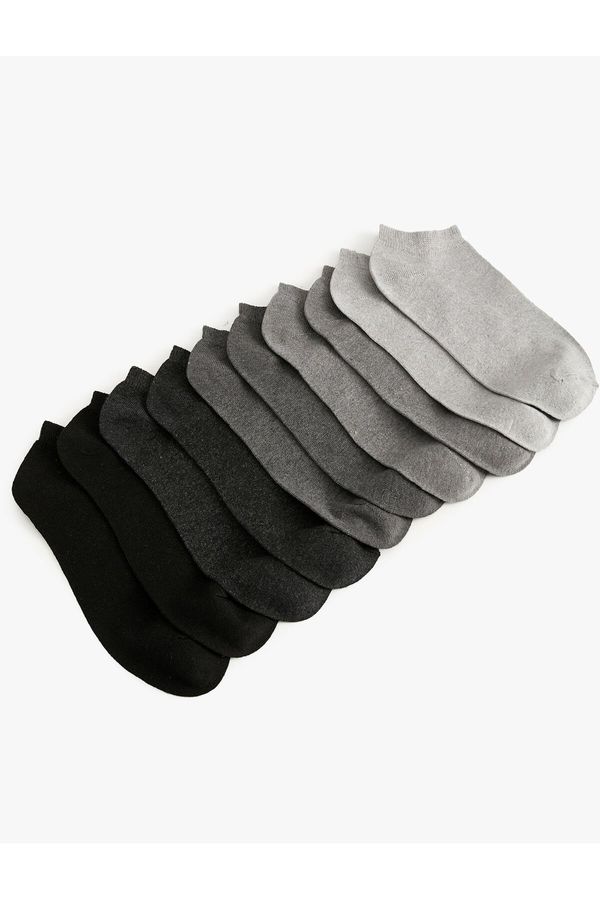 Koton Koton Pack of 10 Booties Socks