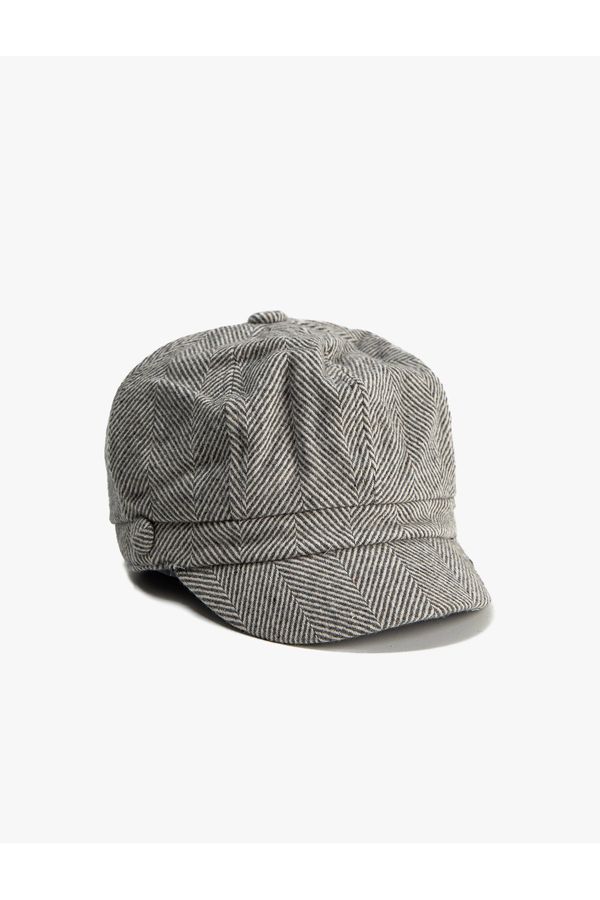 Koton Koton Patterned Cap Hat