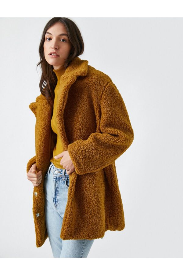 Koton Koton Plush Coat